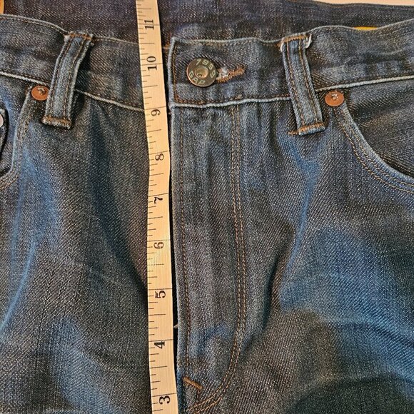1969 Gap Jeans Men’s Blue Low Rise Straight Fit Sz 34/34 - Picture 4 of 9